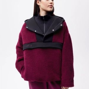 PANGAIA Recycled Wool Fleece Half Zip Jacket